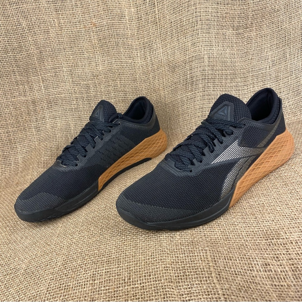 Reebok Sneakers Cross Training Shoes Nano 9 Black Mesh Athletic Mens Size 14